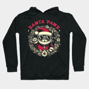 Santa Paws // Cat Lover Hoodie